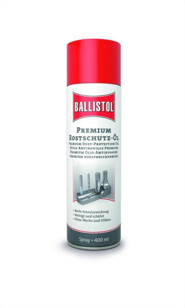 BALLISTOL Premium Rostschutz-Öl ProTec Spray, 400 ml (25261)