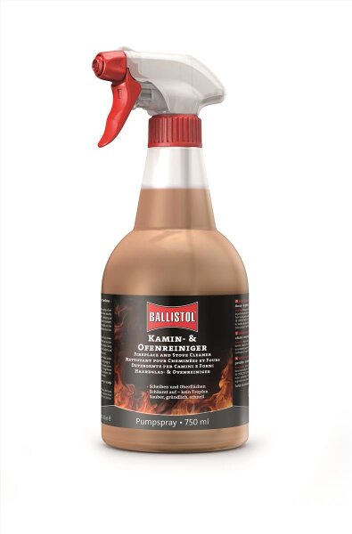 BALLISTOL Kamin- und Ofenreiniger Kamofix Pumpsprüher, 750 ml (25407)