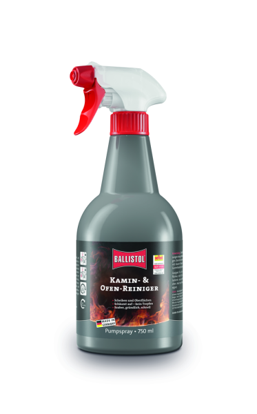 BALLISTOL Kamin- und Ofenreiniger Kamofix Pumpsprüher, 750 ml (25407)