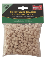 BALLISTOL Filzreiniger Klassik, Kal. .260, 300 Stück...