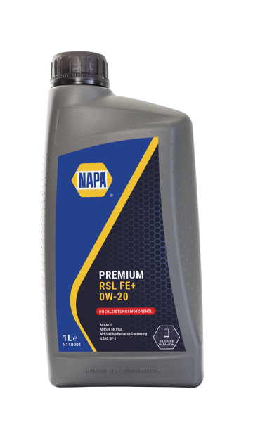 NAPA Premium RSL FE+ 0W-20 ,1L Motorenöl N118001