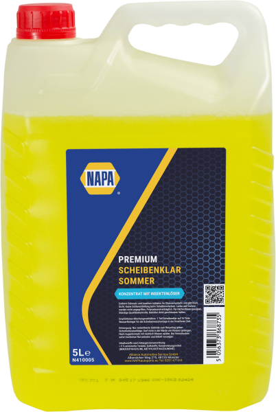 NAPA Premium Scheibenklar Sommer,5L N410005