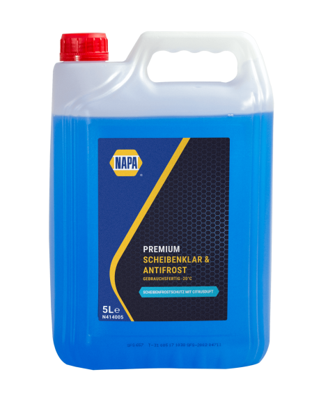 NAPA Premium Scheibenklar&Antifrost Gebrauchsfertig -20°C,5L N414005