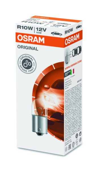 OSRAM Original R10W 12V Faltschachtel 5008