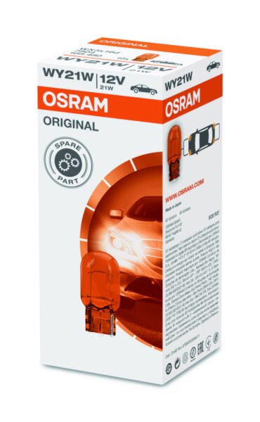 OSRAM Original WY21W 12V Faltschachtel 7504