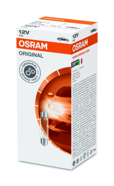 OSRAM Original 12V 5W 41mm Soffitte Faltschachtel 6413