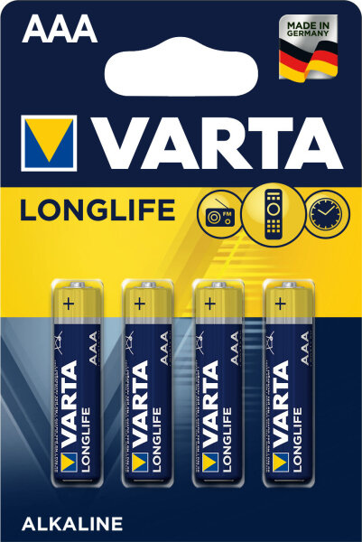 VARTA LONGLIFE AAA Blister 4 (4103101414)