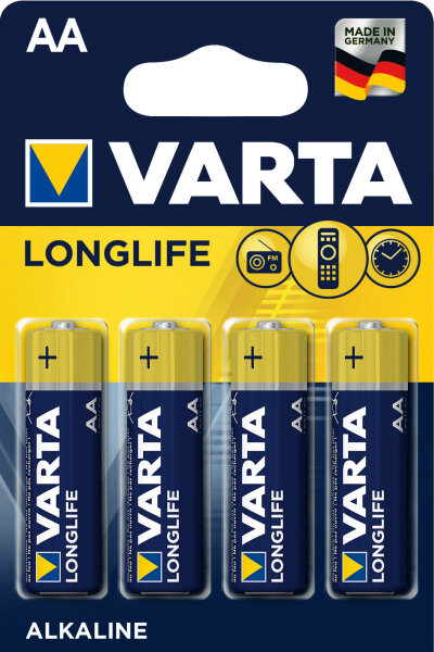 VARTA LONGLIFE AA Blister 4 (4106101414)