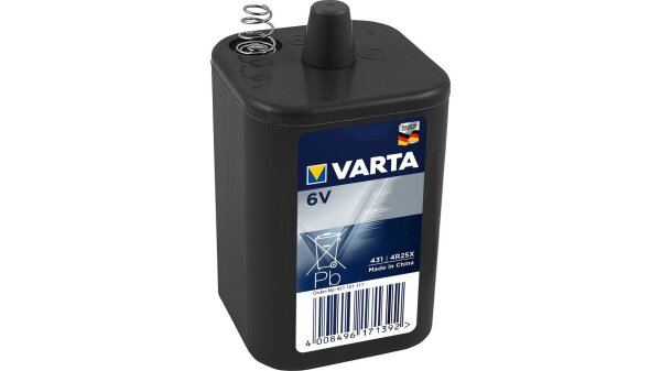 VARTA PROFESSIONAL 431 Zink-Kohle 4R25X Lantern Battery (431101111)