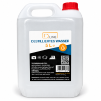 D.LINE Destilliertes Wasser 5 Liter (DL 2015)