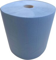 Nordvlies WIPEX Putzrolle blau 3-lagig 1000 Blatt 36x36...