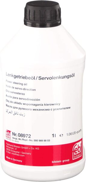 FEBI Bilstein Servolenkungsöl  1 Liter 08972