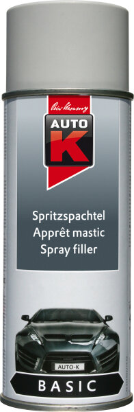 Auto-K Basic 400ml, Spritzspachtel grau 233032