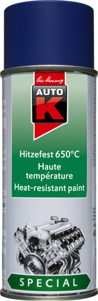 Auto-K Special 400ml,  hitzefestes Lackspray bis 650°C blau matt 233070