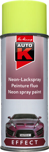 Auto-K Effect 400ml,  Neon-Lackspray gelb 233090