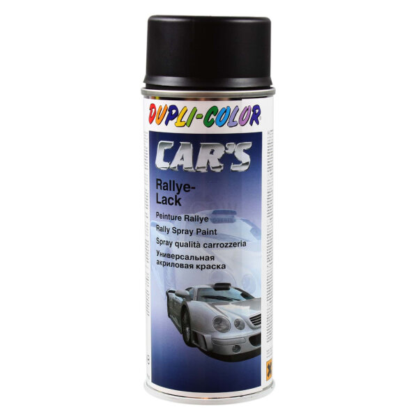 DUPLICOLOR Cars Rallye Lack Schwarz Matt 400 ml 385872