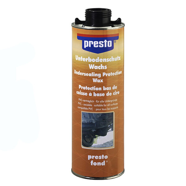 PRESTO UBS Wachs schwarz 1 Liter 690211