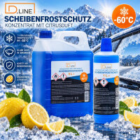 D.LINE Scheibenfrostschutz Konzentrat -60°C 5 Liter (DL 2021)
