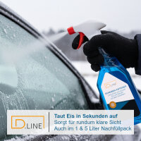 D.LINE Premium Scheibenenteiser 500 ml Sprühflasche (DL 2030)
