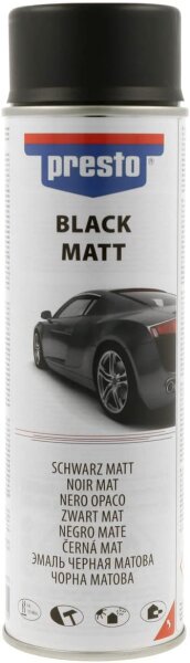 PRESTO Rallye schwarz matt 500 ml 428955