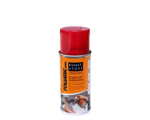 FOLIATEC KUNSTSTOFF-Tönungsspray, rot 150 ml 21020