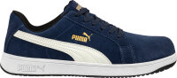 Puma ICONIC SUEDE NAVY LOW S1PL ESD FO HRO SR blau