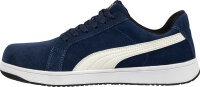 Puma ICONIC SUEDE NAVY LOW S1PL ESD FO HRO SR blau