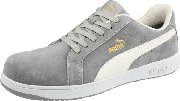 Puma ICONIC SUEDE GREY LOW S1PL ESD FO HRO SR grau