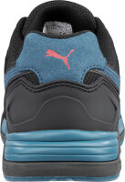 Puma FRONTSIDE BLK/BLUE LOW S1P ESD HRO SRC schwarz-blau