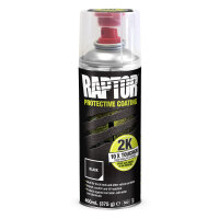 RAPTOR Schutzlackierung 2K Spray Schwarz Spraydose 400 ml...