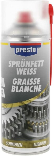 PRESTO Sprühfett weiß 400 ml 306352