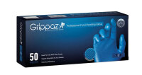 Grippaz Nitril-Handschuhe 306DB blau,M (50 Stück) 306DB-EN/8