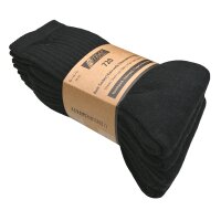 NITRAS Basic Socken schwarz Größe 43/46 (720-1000-46)