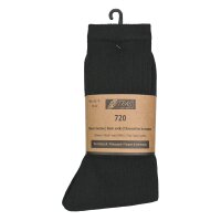 NITRAS Basic Socken schwarz Größe 39/42 (720-1000-42)