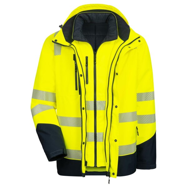 Nitras MOTION TEX VIZ Plus Multifunktions-Warnschutzjacke 5in1 (7179)