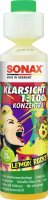 SONAX 03701410  KlarSicht 1:100 Konzentrat Lemon Rocks 250 ml