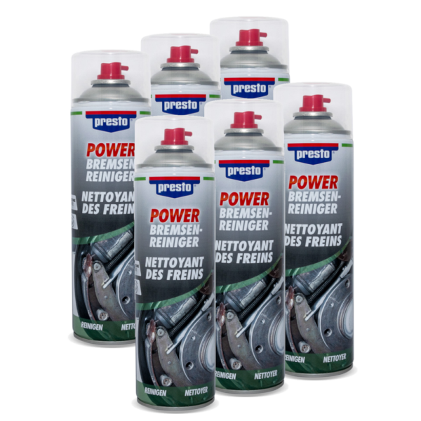 PRESTO Power Bremsenreiniger 6x 500 ml 315541 (6er Set)