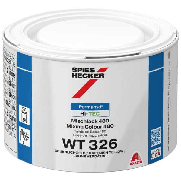 Spies Hecker Permahyd® Hi-TEC Mischlack 480 WT 326 grünlichgelb 0,5 l  4025331463139