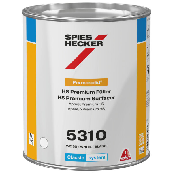 Spies Hecker Permasolid® HS Premium Füller 5310 3,5 l Weiss 4025331465225