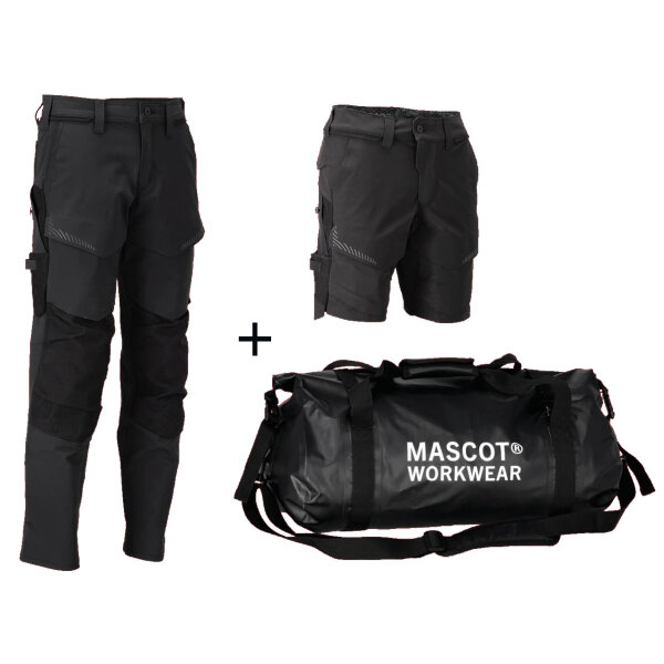 MASCOT® WORKWEAR BAG 09 - Hose + Shorts + Gratis Tasche