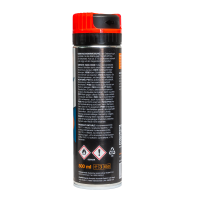 D.LINE Markierungsspray Baumarkierungsfarbe / Forstmarkierer neonrot 500 ml