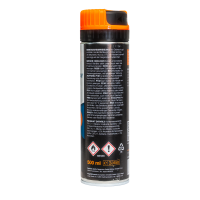 D.LINE Markierungsspray / Baumarkierungsfarbe / Forstmarkierer neonorange 500 ml