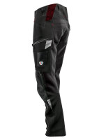BP® Leichte Hybrid-Arbeitshose mit Kniepolstertaschen schwarz 1968-570-0032-48n