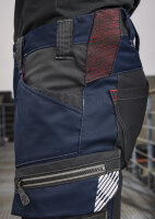 BP® Leichte Hybrid-Arbeitshose mit Kniepolstertaschen schwarz 1968-570-0032-48n