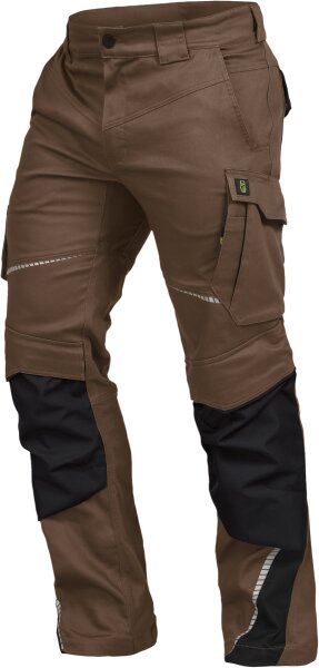 Leibwächter Flexline Bundhose haselnuss/sw Gr.50 FLEXH2950