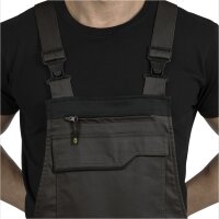 Leibwächter Flexline Latzhose anthrazit/sw Gr.52 FLEXL2852