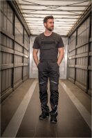 Leibwächter Flexline Latzhose anthrazit/sw Gr.52 FLEXL2852