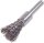 LESSMANN Pinselbürsten mit 6 mm Schaft Drm 12 mm lang 60 mm Stahldraht rostfrei ROF gew. 0,30 mm hoch 20 mm 451361