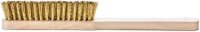LESSMANN Feinbürsten 225x20 mm 4 rhg. Messingdraht MES gew. 0,15 mm hoch 20 mm 126411
