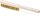 LESSMANN Feinbürsten 225x20 mm 4 rhg. Messingdraht MES gew. 0,15 mm hoch 20 mm 126411
